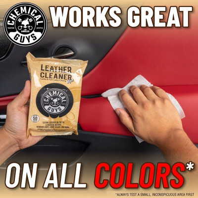 Автомобильная салфетка Chemical Guys LEATHER CLEANER WIPES (PMWSPI20850) Винница - изображение 7