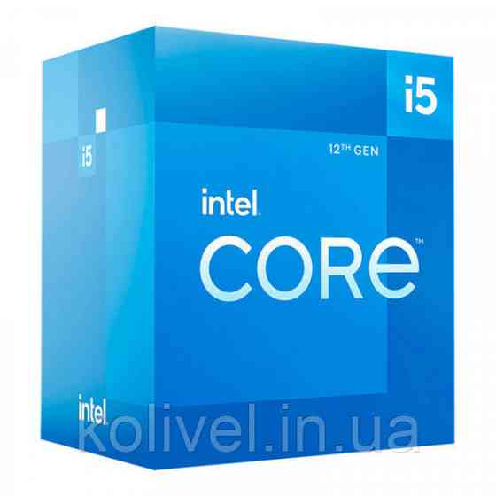 Core i5 2.5-4.4GHz/18MB BOX (LGA1700) i5-12400F (BX8071512400F) Київ