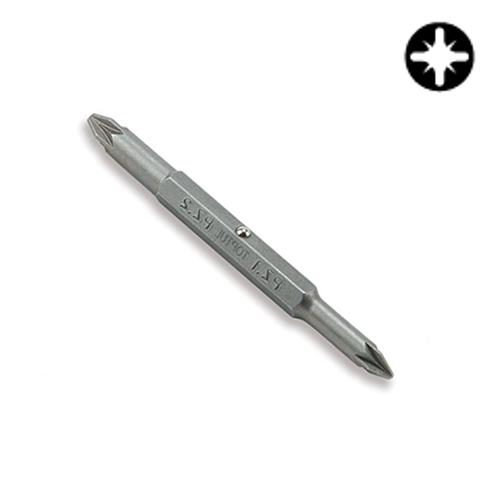 Біта хрестова двостороння TOPTUL 1/4" PZ1xPZ2 L75 мм FKBA0102 Чернігів