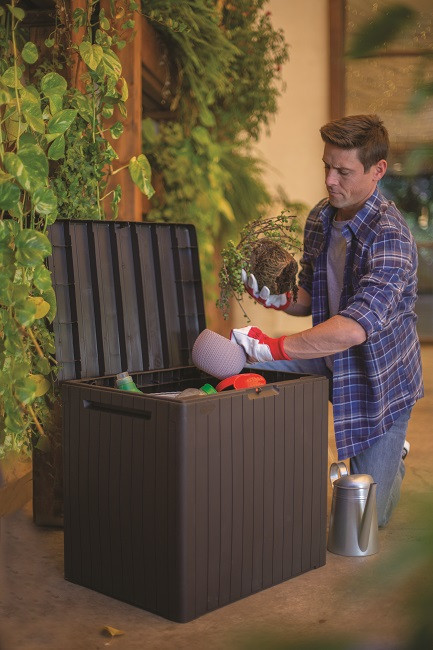 Ящик для зберігання City Box 113 л, коричневий Київ - фото 6