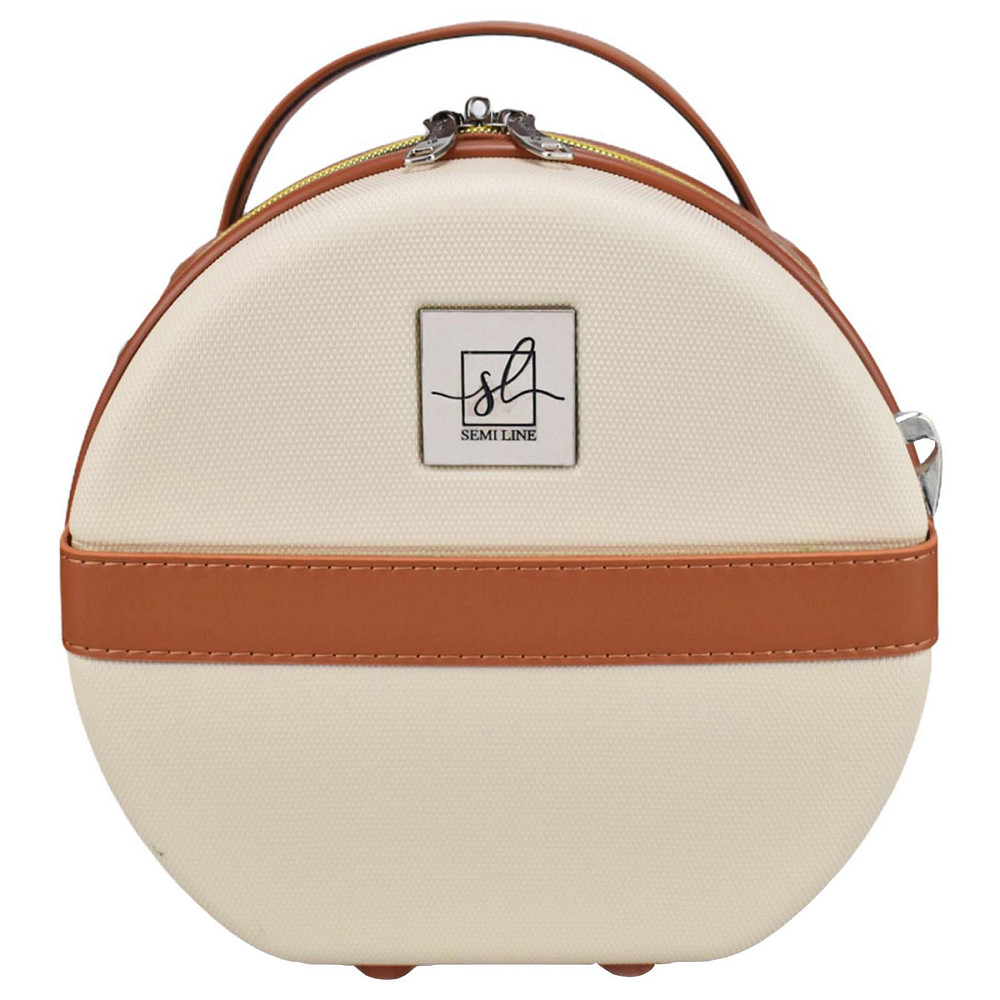 Бьюти-кейс Semi Line 5L Ecru/Brown (T5670-1) Винница - изображение 4