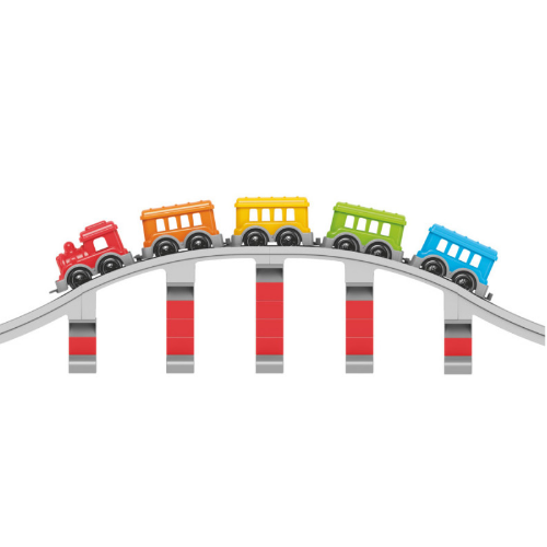 Іграшка Конструктор Залізниця Технок 1300 Житомир - фото 2