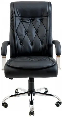Офісне Крісло Керівника Richman Telavi Titan Black Хром М2 AnyFix Чорний Київ
