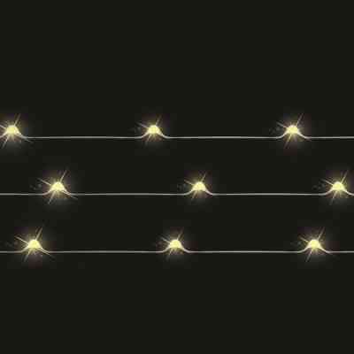 Гирлянда Luca Lighting Струна серебряная 13 м теплый белый (8718861853209) Винница