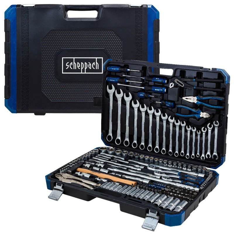 Набір інструментів 180 предметів 1/4", 3/8", 1/2" SCHEPPACH SCH-41802-5 Одеса - фото 2