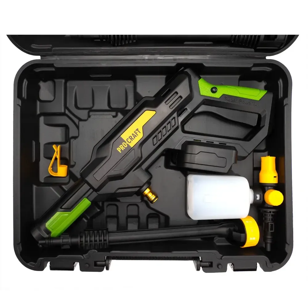 Аккумуляторная мойка высокого давления Procraft,мойка высокого давления на аккумуляторах 30 бар,Мойка бесщеточный двигатель Ивано-Франковск - изображение 10