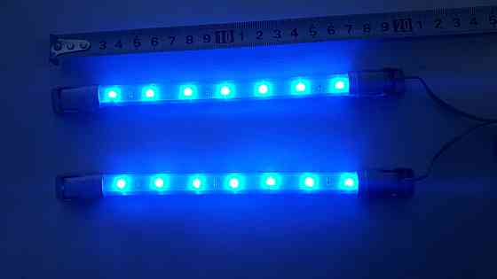 Підсвічування 618 LED blue коротке в прикурювальний. (пара) Вінниця