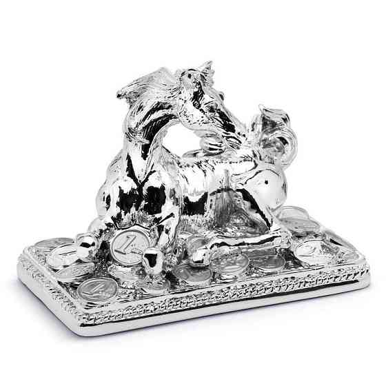 Фігура “Кінь з монетами” срібло, 12х7см Рівне