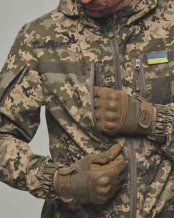 Тактичний демісезонний чоловічий піксельний костюм штани куртка, водонепроникна військова форма усі розміри Львів