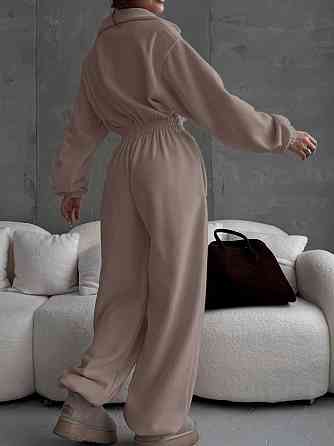 Женский теплый повседневный комбинезон из флиса Одесса