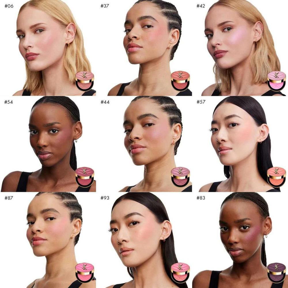 Make Me Blush YSL — Бархатные румяна с длительной стойкостью и ухаживающими ингредиен N° 44 Nude Lavallière 6г Славянск - изображение 3