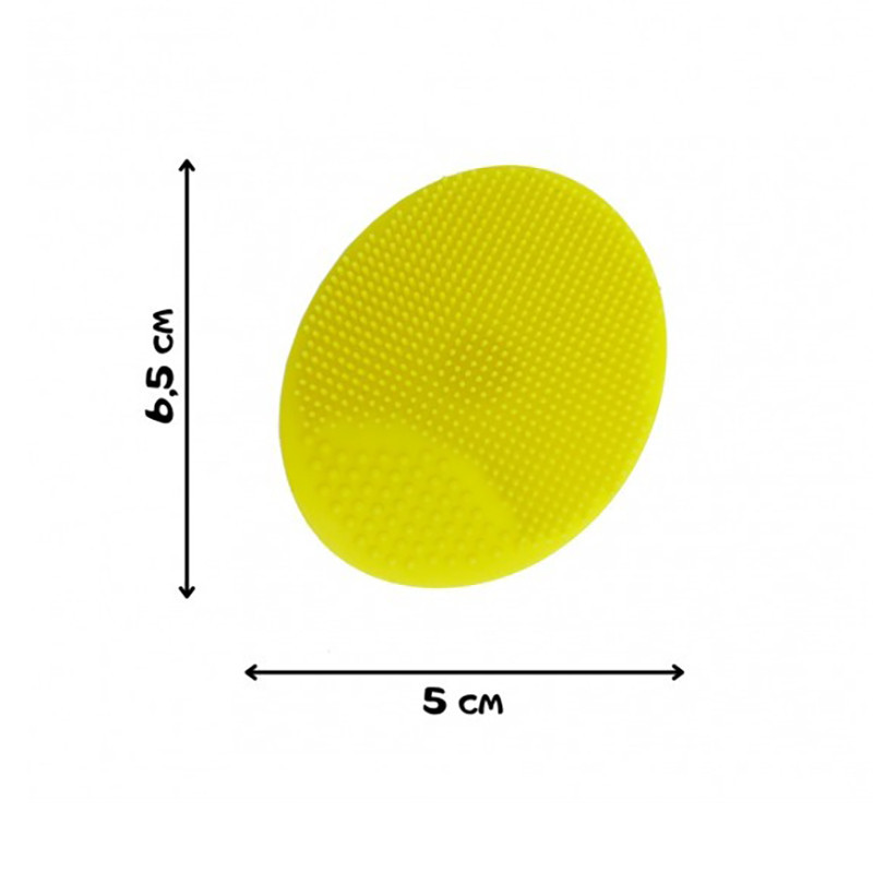 Силіконова мочалка для купання новонароджених MGZ-0923(Yellow) Вінниця - фото 2