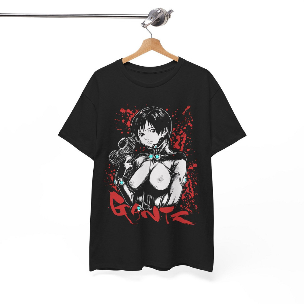 Футболка чоловіча з аніме принтом Кеі Куроно Гантз Манга оверсайз (S/M/L) Чорний AnimeJ0005 Дніпро - фото 7