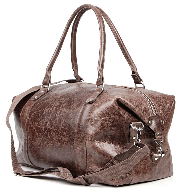 Сумка дорожня SHVIGEL 00905 Коричнева Київ - фото 4