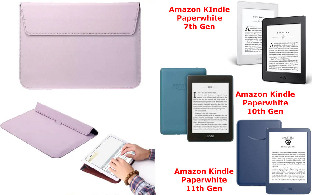 Чехол-конверт VitoCase для Amazon KIndle Paperwhite 7th Gen, 10th Gen, 11th Gen, с функцией подставки для Киев - изображение 1