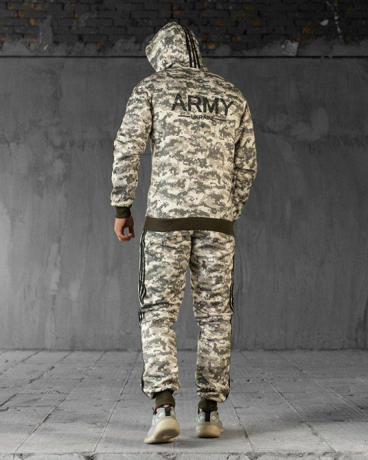 Зимовий спортивний костюм ARMY піксель ВТ7765 Одеса - фото 4