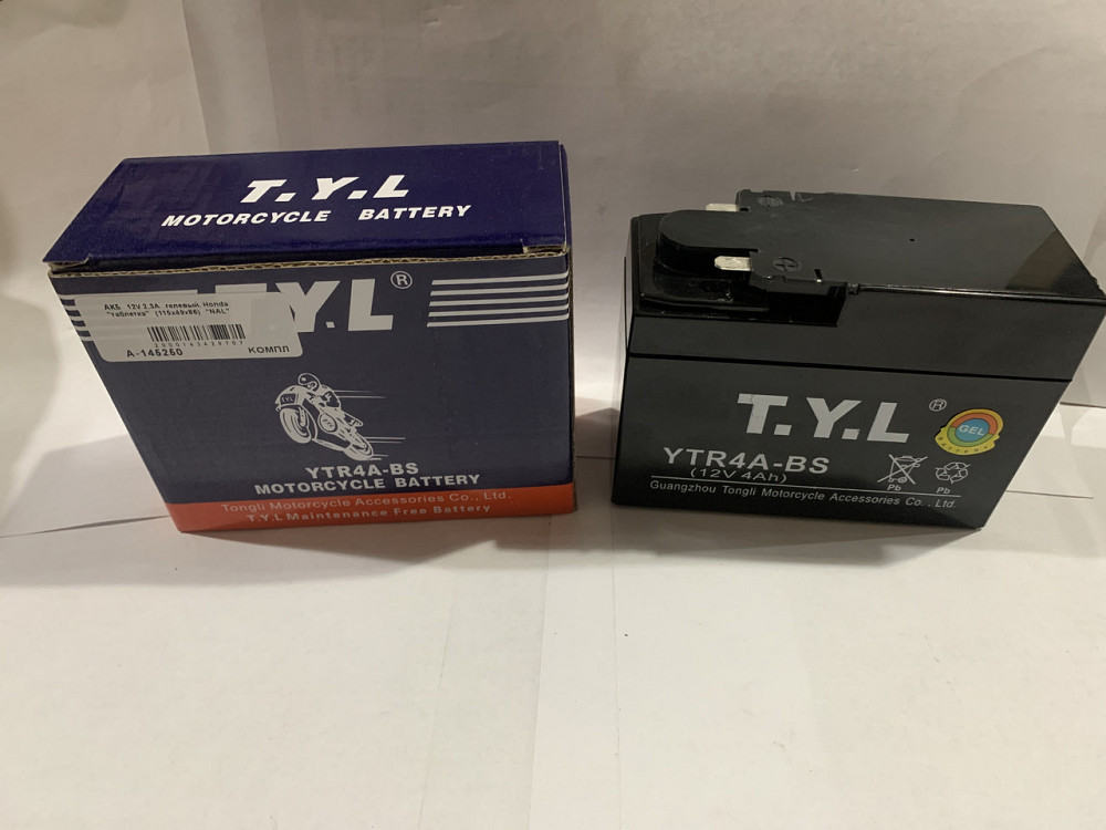 Акумулятор 12V 4А AGM, Хонда таблетка (115x49x86) Мукачево - фото 1