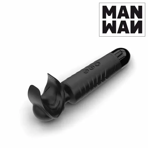 Мастурбатор-вібромасажер MAN.WAND, відмінно для пар, вібро-мінет, 20 режимів Львів