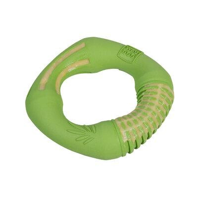 Іграшка для собак WAUDOG Fun Natural Кільце біорозкладна гума 12 см зелена Вінниця - фото 2