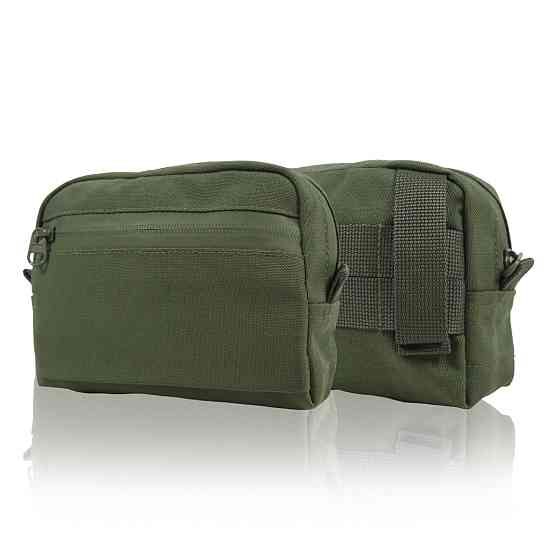 Подсумок утилитарный хаки. Универсальный подсумок на плитоноску, РПС, пояс. Утилитарные подсумки Киев
