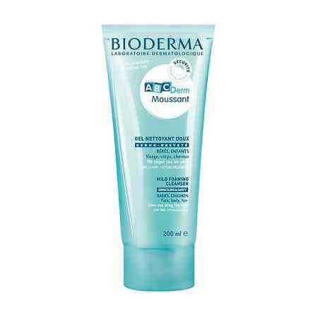 Біодерма АВСДерм Дитячий очисний гель для купання Bioderma ABCDerm Mild Cleanser Foaming Gel 200 мл Дніпро