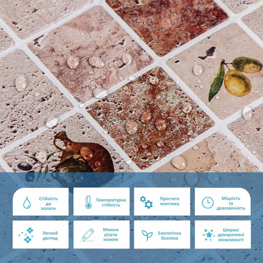 Декоративная ПВХ панель 960х480х4мм SW-00002478 Днепр - изображение 4