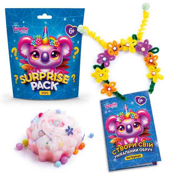 Набір для творчості із сюрпризом "Surprise Pack Mini 5" VT8040-05 квітковий обруч Вінниця