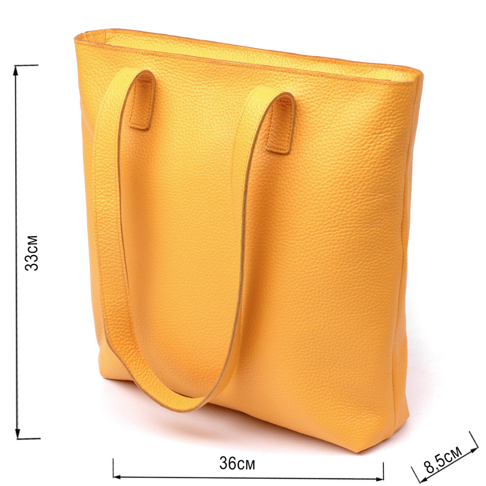 Стильная женская сумка Shvigel 16358 Желтый Киев - изображение 10