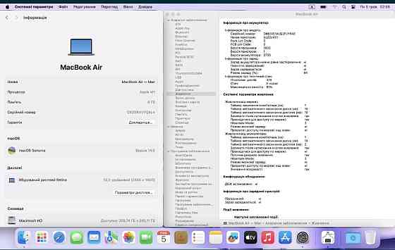 Ноутбук MacBook Air M1 8 256 Киев