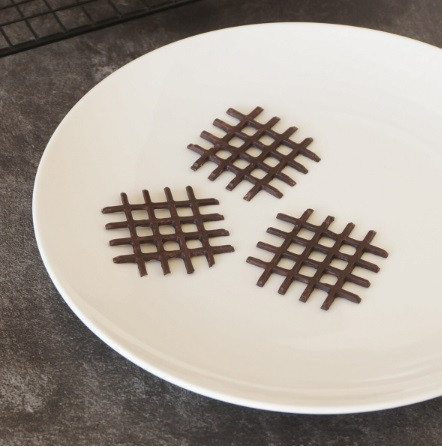 Молд силиконовый для шоколада Решетка 238 на 120 мм серый Киев - изображение 5