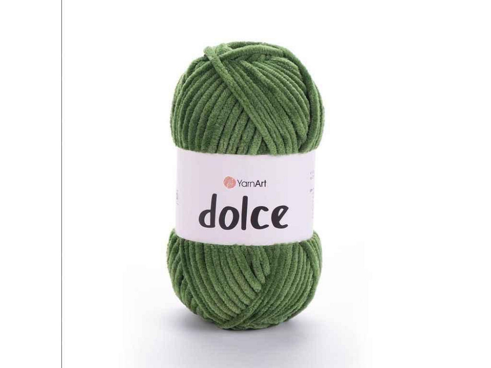 Пряжа Dolce оливковий 100% мікрополіестр 120м 100г 5шт/уп 797 ТМ YarnArt Київ - фото 1