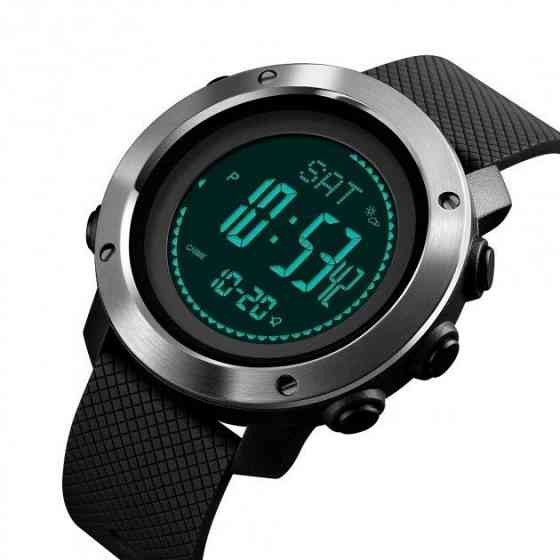 Наручний чоловічий годинник Skmei 1418 Чорний Вінниця