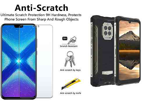Защитное стекло NeoGlass для Doogee S86, S86 pro – ультрапрозрачное и устойчивое Киев