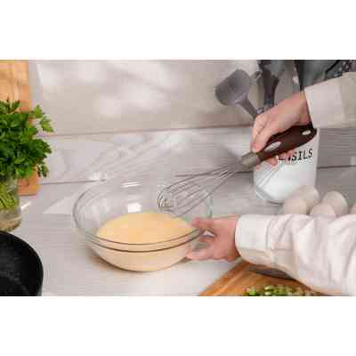 Венчик Ardesto Gemini, 28.6см, нержавіюча сталь, пластик, сіро-коричневий (AR2160PG) Винница