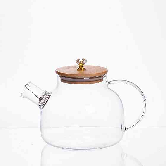 Чайний набір із товстого скла 5 предметів на 4 персони 64486-24 Київ