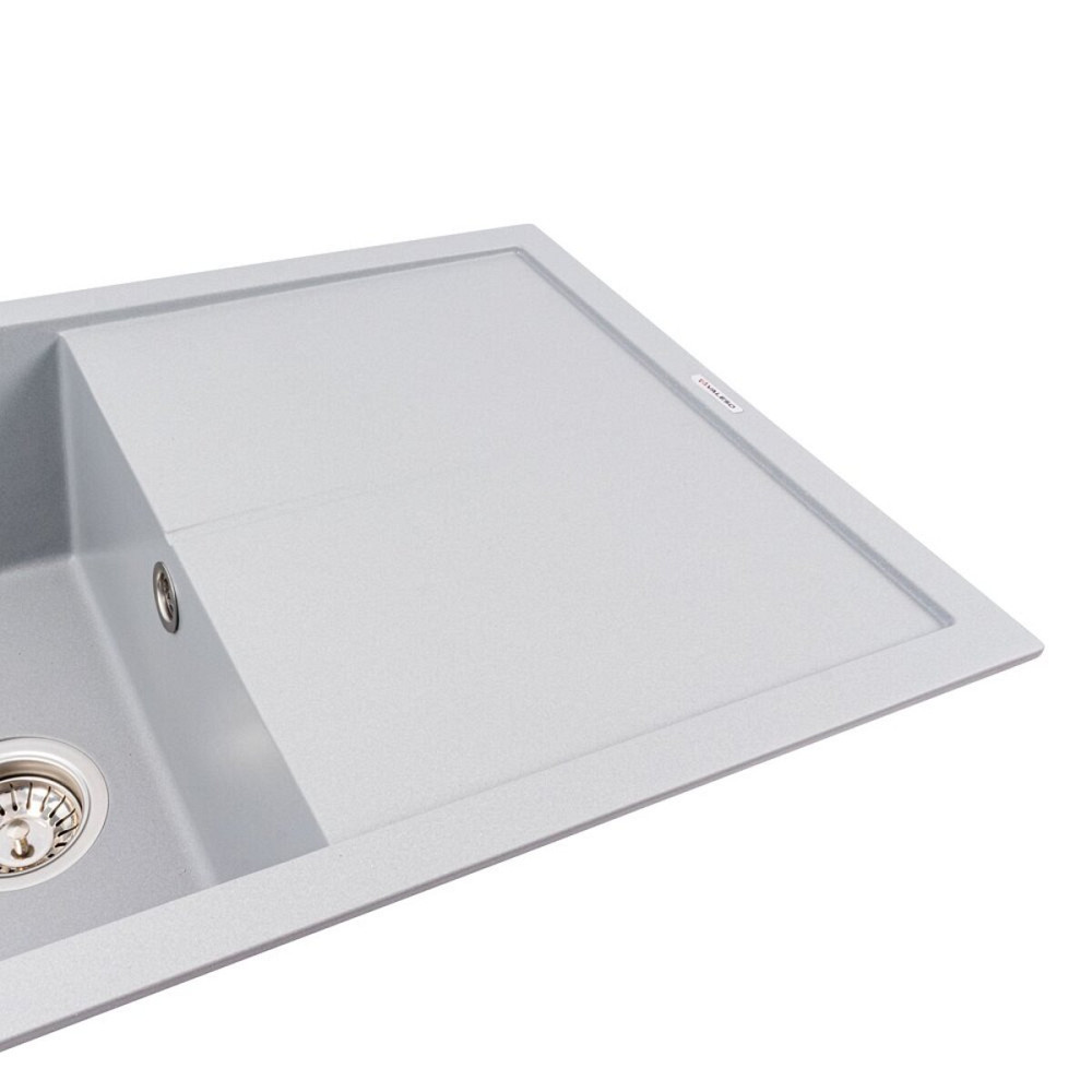 Гранітна мийка VALESO MAGNUM 7950 матова Сірий металік Коломыя - изображение 4