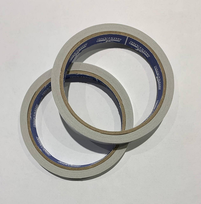 Двухсторонняя тонкая лента MUSTANG 12мм x 10м Ровно - изображение 1