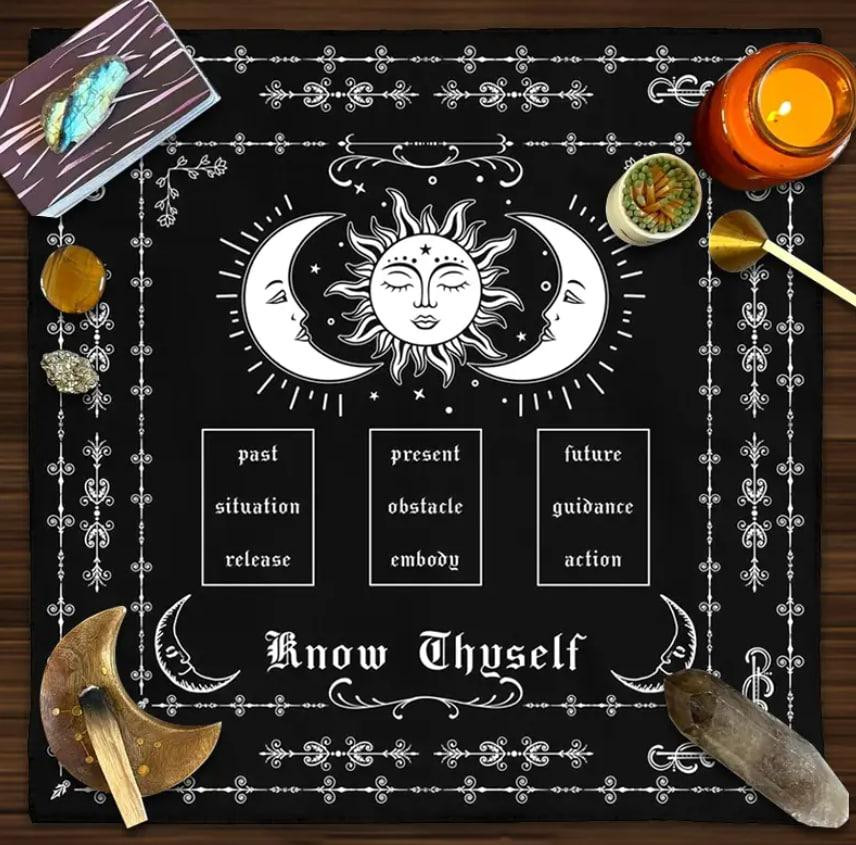 Алтарная скатерть для карт Таро и Рун 