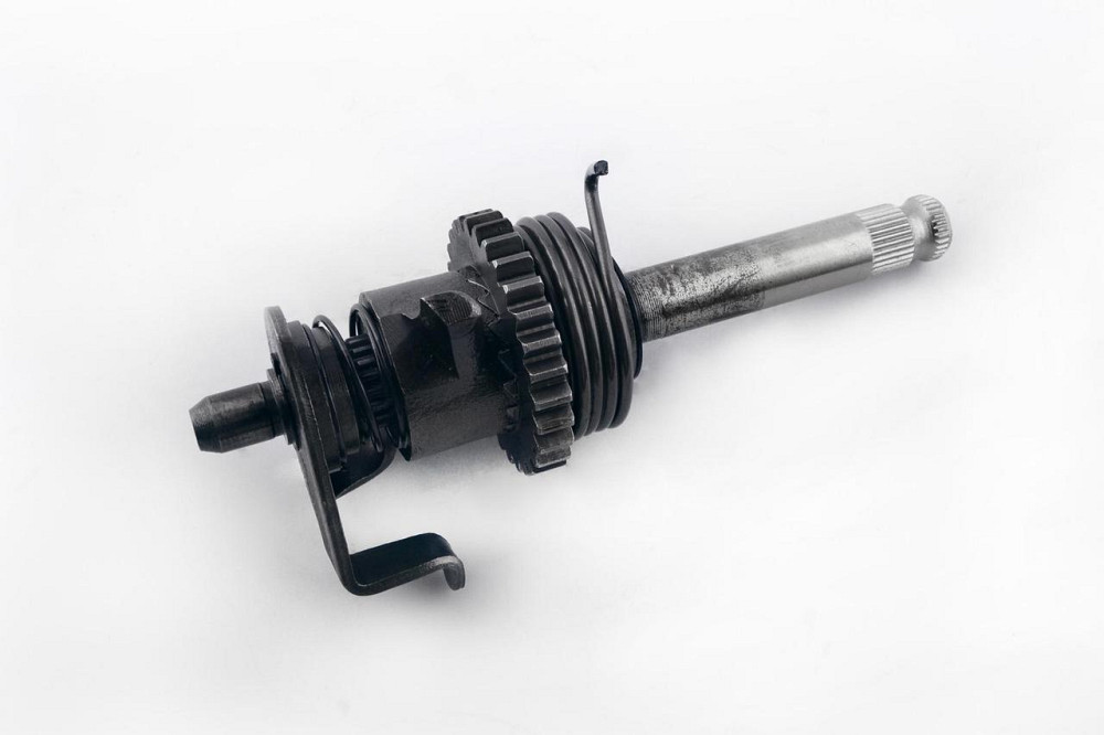 Вал заводний мотоцикл 4T CB/CG125/150 (у зборі) -4 Мукачево - фото 1