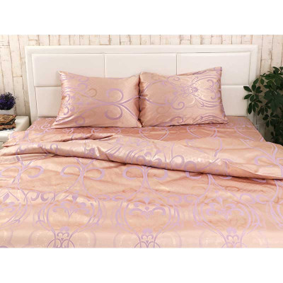 Постельное белье Руно АЖ Бежевый сатин набивной полуторный (1.137АЖ_БежевийА) Винница - изображение 4