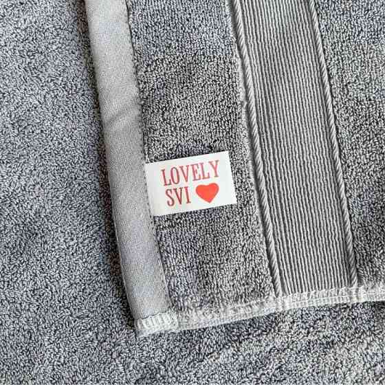 Набір Рушників Махрових для рук і обличчя (Бавовна) Lovely Svi 4 шт: 50 x 90 см Сірий (480523) Київ