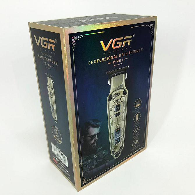 Бритва тример машинка VGR V-901, Многофункциональный триммер для стрижки волос BD-834 и бороды Киев - изображение 7