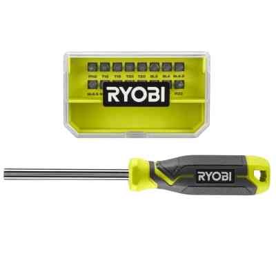 Отвертка Ryobi RHSDM1701, битодержатель 1/4", 100мм, 16 бит, SL, PH, PZ, Torx, кейс (5132006050) Винница