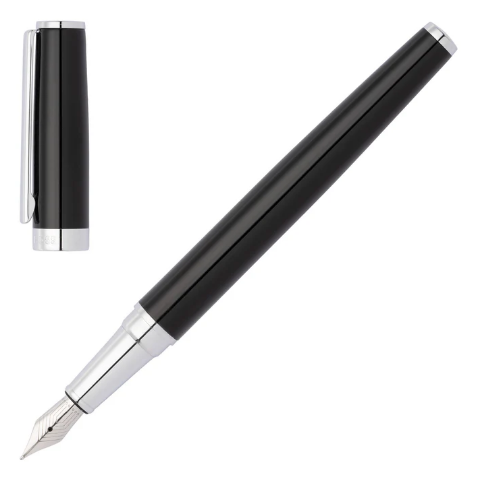 Перьевая ручка HUGO BOSS Gear Icon Black Ровно - изображение 7