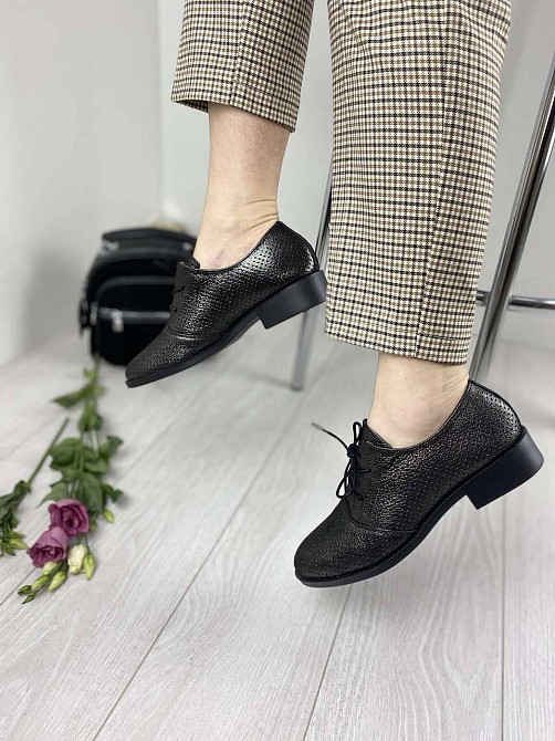 VIKTTORIO Туфлі жіночі VIKTTORIO 222 бронзовий (весна-літо, шкіра натуральна) (3132) Коломыя - изображение 4