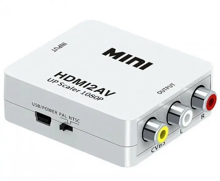 Конвертер HDMI to AV (RCA) Donli av 001 видео и звук (4273) Коломия - фото 2