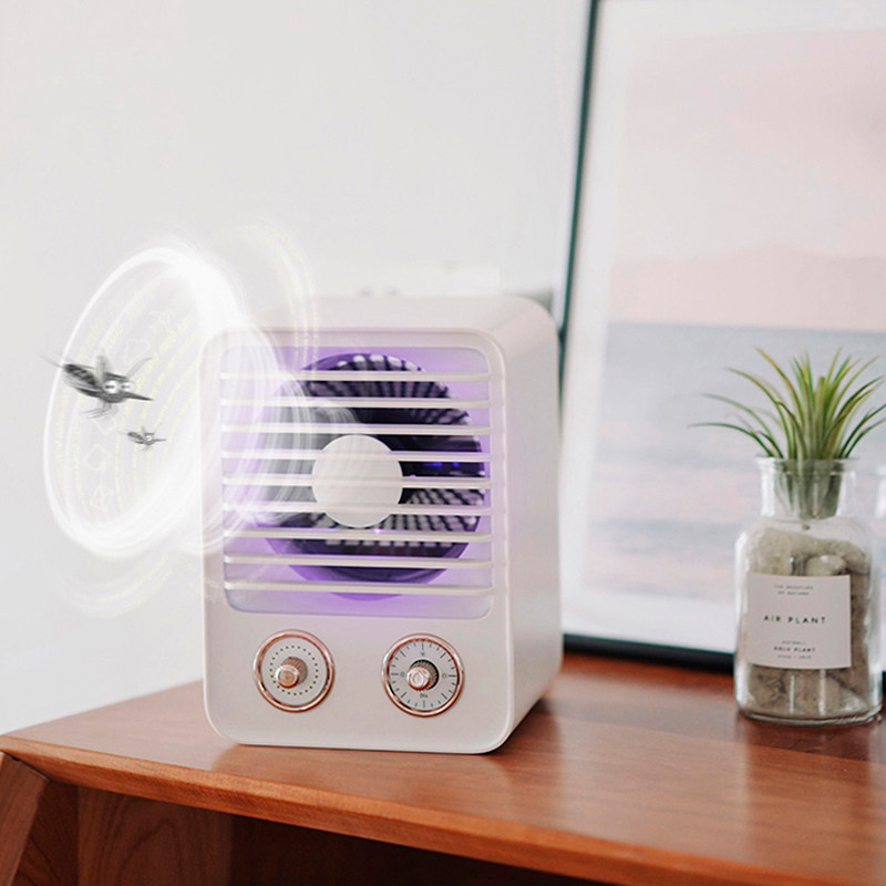 Пастка для комах USAMS US-ZB062 Electronic Mosquito Killer Lamp (Біла) Миколаїв - фото 1