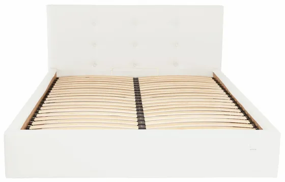 Ліжко Двоспальне Manchester VIP 160 х 190 см Fly 2200 З додатковою металевою цільнозварною рамою Білий Київ