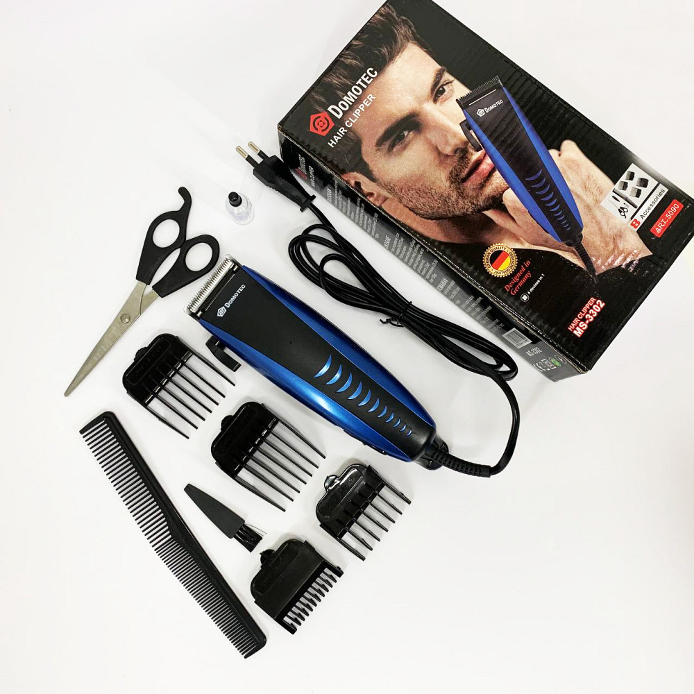 Универсальный тример для стрижки и бритья, Триммер с насадками разной длины, Електромашинка для стрижки HQ-45 Львов - изображение 5