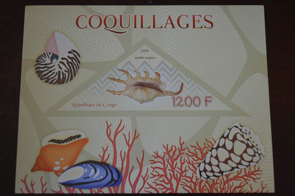 Конго. Фауна. Личности. Блок. 2014 р. (А-34) Полтава - фото 1